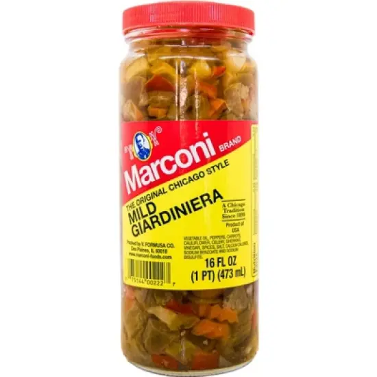 Marconi Mild Giardiniera - 16oz image {4}