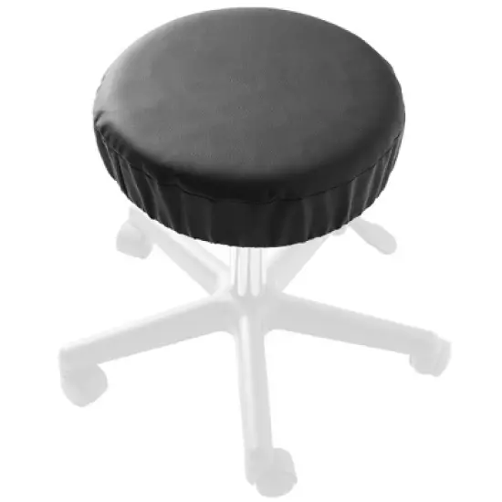 Saloniture 2-Pack Round Stool Seat Cover, Waterproof Slipcover for Swivel Chair or Barstool image {4}