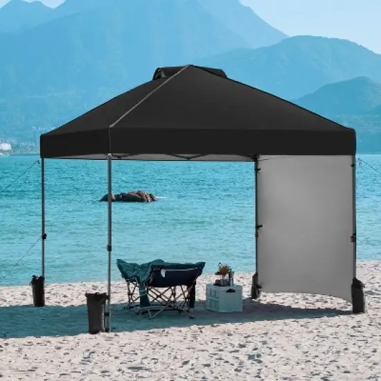 Yaheetech 10&times;10 FT Pop-up Canopy Tent Party Tent image {1}