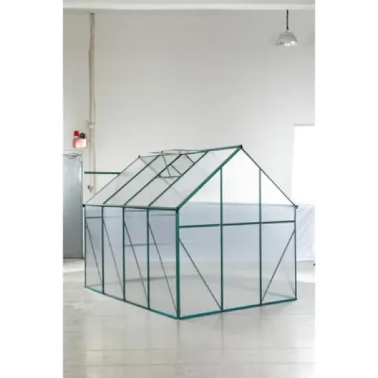 Chery Life Green-6 x 8 FT Outdoor Patio Greenhouse image {15}