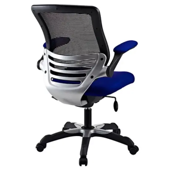 Edge Mesh Back with Leatherette Seat Office Chair - Modway image {3}