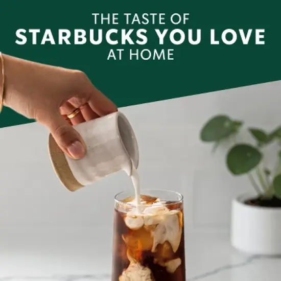Starbucks Sweetened Black Cold Brew - 32 fl oz image {7}