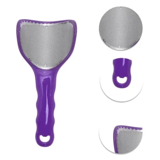 Unique Bargains Lightweight Curved Foot File 10.04"x4.41" 1 Pc image {2}