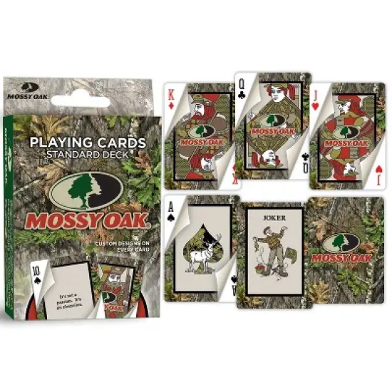 MasterPieces Officially Licensed Mossy Oak Playing Cards - 54 Card Deck for Adults image {3}