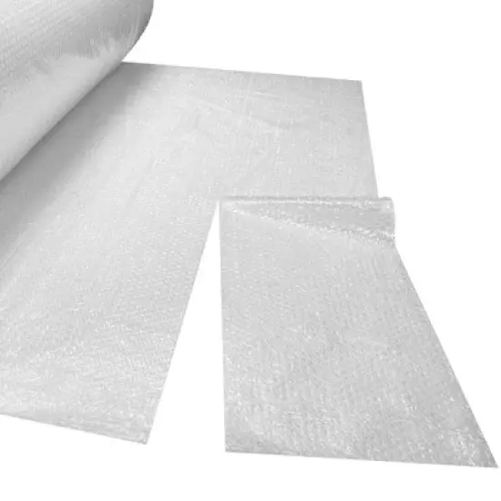UOFFICE 48" Wide Small Bubble Roll x 350'- with 3/16" Sized Bubbles image {3}