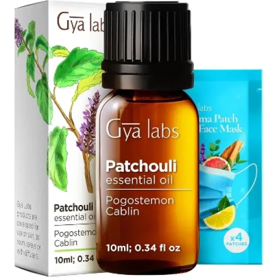 Gya Labs Patchouli Essential Oil - 0.34 Fl Oz - image {6}