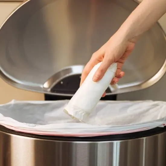 Charlie Banana Disposable Cotton Diaper Inserts - 32ct image {3}