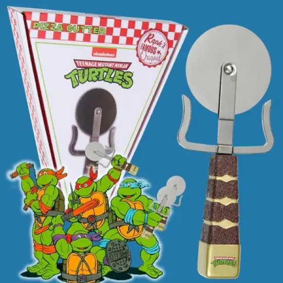 Teenage Mutant Ninja Turtles TMNT Raph's Famous Original Sai Pizza Cutter Wheel Tool image {5}