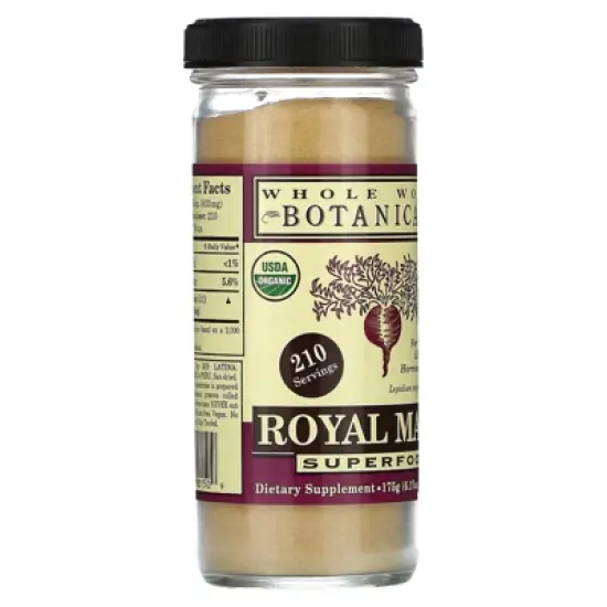 WHOLE WORLD BOTANICALS Organic Royal Maca Powder, 6.17 OZ image {2}