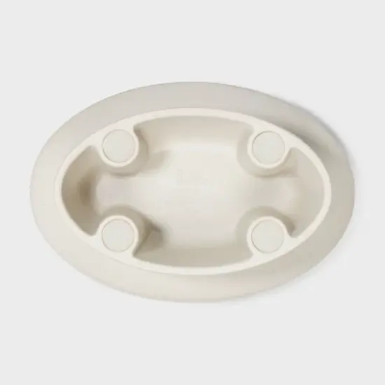 12 fl oz Elevated Cat & Dog Bowl - Boots & Barkley&trade; Gray image {2}