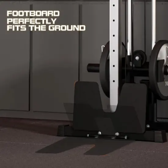 Wall Mount Cable Machine, LAT Pulldown With 19 Positions Dual Pulley System, Cable Crossover With Adjustable Footplate, Weight Workout Equipment image {6}