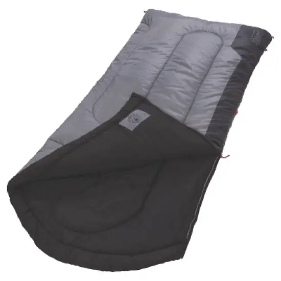 Coleman Torrey 30 Degree Big and Tall Sleeping Bag - Black/Gray image {1}