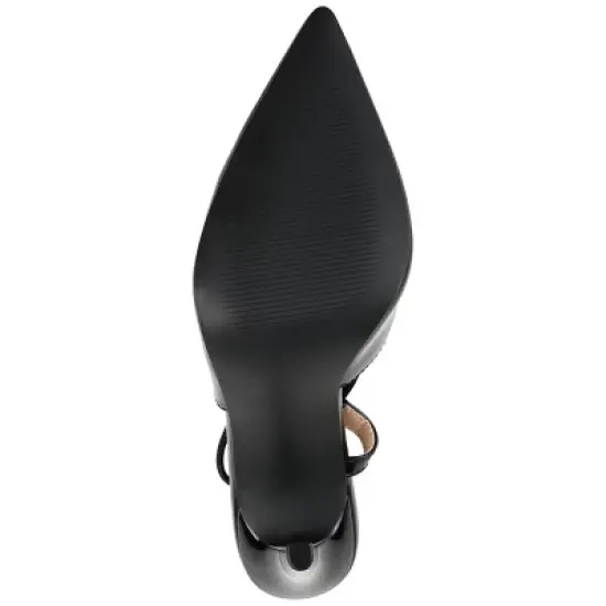 Journee Collection Womens Gracelle Pull On High Stiletto Pointed Toe Pumps image {4}