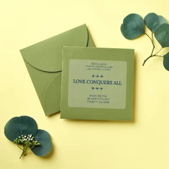 Avery Clear Easy Peel Mailing Labels Laser 3 1/3 x 4 60/Pack 15664 image {7}