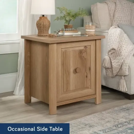 Sauder Hillmont Farm Nightstand Timber Oak image {5}