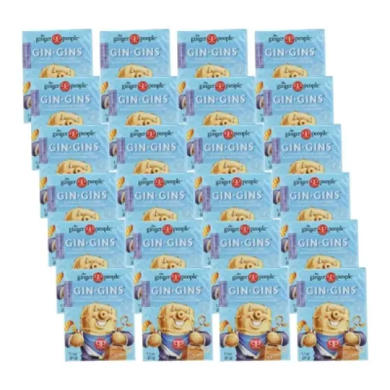 The Ginger People Super Strength Gin-Gins Strong Ginger Candy  - Case of 24/1.1 oz image {7}