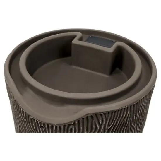 Impressions Bark 50 Gallon Rain Saver - Oak - Good Ideas image {2}