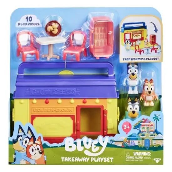 Bluey Takeaway Playset image {2}
