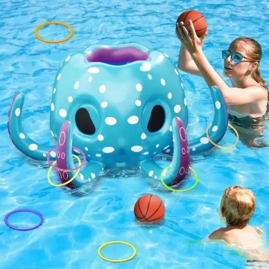 iPlay, iLearn Pool Wave Kids Octopus Pool Toys image {3}