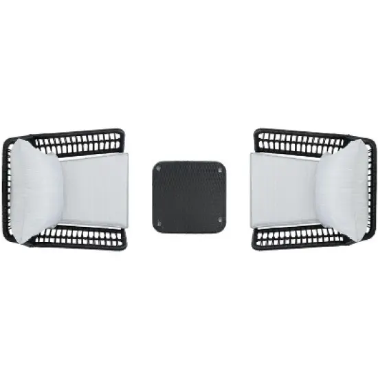 Londyn 3 Piece Lounge Set - Indoor/Outdoor - PAT9031 - Safavieh image {4}