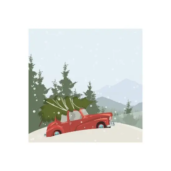 Great Papers! Christmas Memory Holiday Letterhead Blue 80/Pack (2019115) image {1}