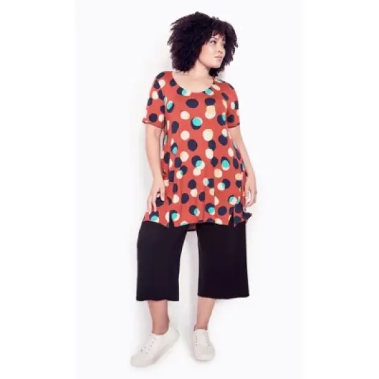 Women's Plus Size Winnie Tunic - chilli | ZIM & ZOE image {4}