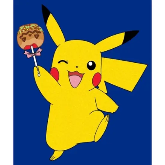 Junior's Pokemon Halloween Pikachu Caramel Apple T-Shirt image {1}