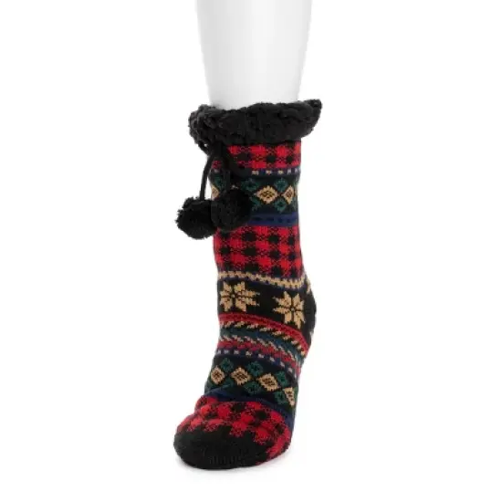 MUK LUKS Women's Tall Cabin Socks image {4}