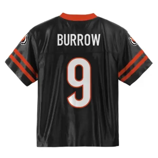 NFL Cincinnati Bengals Toddler Boys' Short Sleeve Burrow Jersey image {2}
