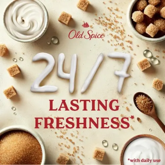 Old Spice Gentle Man's Blend Exfoliating Bodywash Pump - Brown Sugar & Cocoa Butter - 26 fl oz image {2}