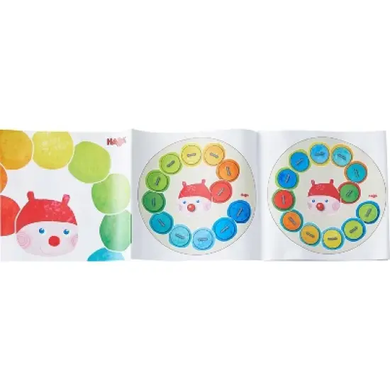 HABA Threading Game Counting Rainbow Caterpillar image {4}