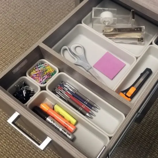 OnDisplay 8pc Interlocking Drawer Organization System image {4}