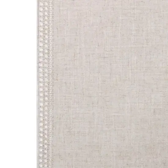 The Lakeside Collection Linen Hemstitch Runner image {1}