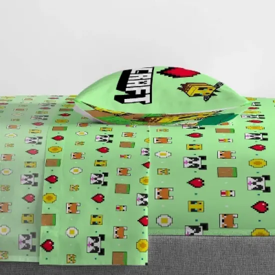 Twin Minecraft Kids' Bed in a Bag image {1}