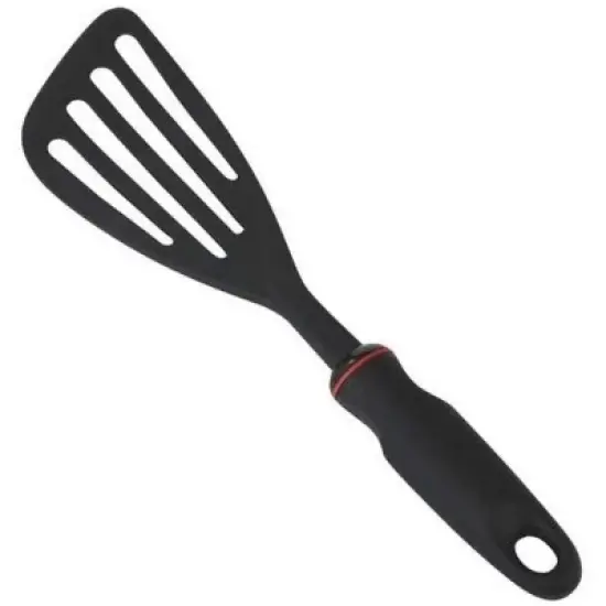 Norpro 12" Long Grip-EZ Handle Slotted Nylon Turner Spatula image {2}
