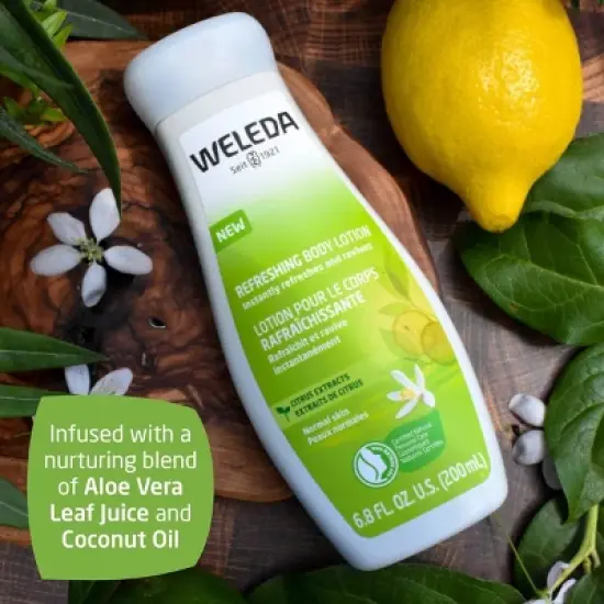 Weleda Refreshing Citrus Body Lotion - 6.8 fl oz image {4}