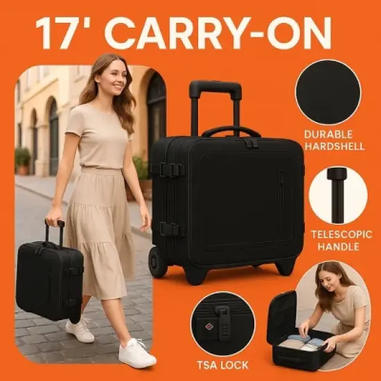 NEW YORK XPRESS TA-069 Waterproof Expandable, Soft Shell Suitcase (17", 20", 26", 30") image {6}