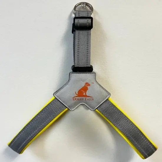 Doggy Tales Step In V Harness Yellow image {5}