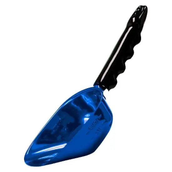 Platinum Pets Coated Steel Food Scoop  -  Blue (1 Cup) image {2}