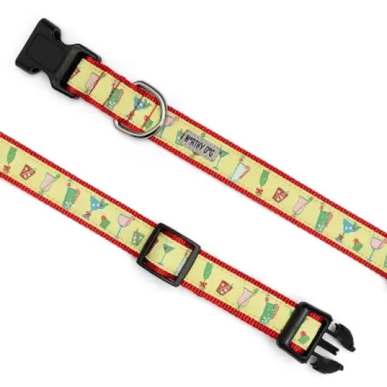 The Worthy Dog Holiday Cheer Adjustable Dog Collar image {1}