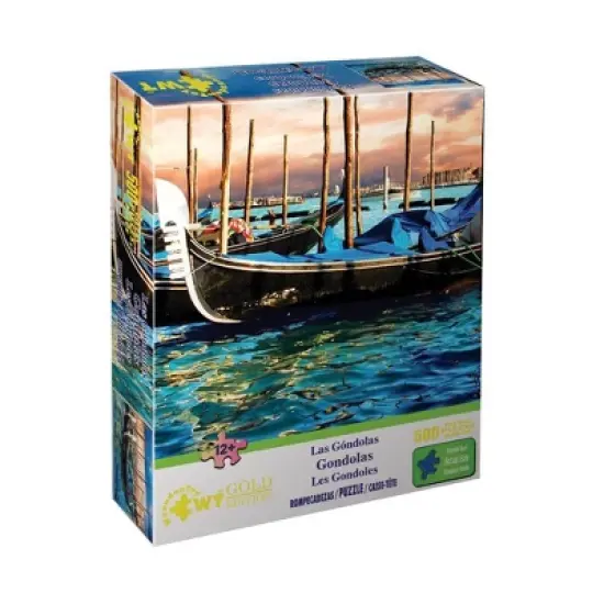Wuundentoy Gold Edition: Gondolas Jigsaw Puzzle - 500pc image {2}