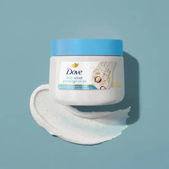 Dove Beauty Dove Exfoliating Body Scrub - Crushed Macadamia & Rice Milk - 15oz image {2}