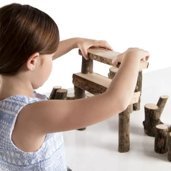 Guidecraft Branch Blocks - 36 Pcs image {3}