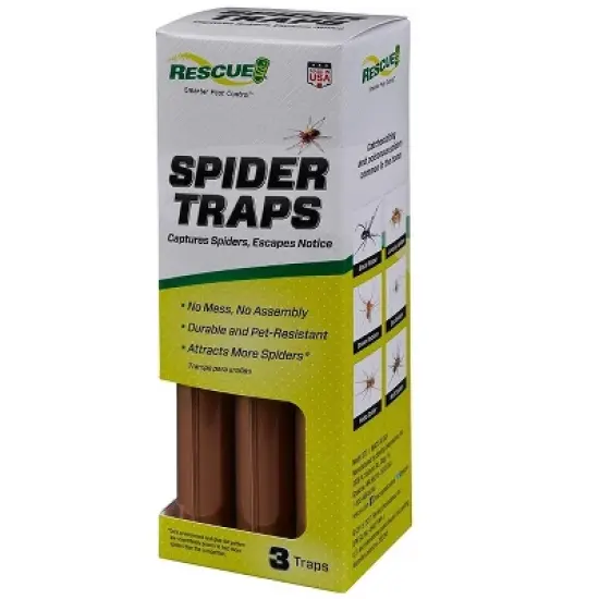 RESCUE Spider Traps, 3 Pack image {1}
