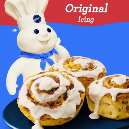 Pillsbury Cinnamon Rolls with Icing - 12.4oz/8ct image {1}
