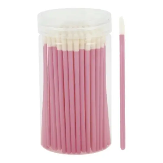 Unique Bargains Disposable Barreled Solid Rod Lip Brush 100 Pcs image {10}