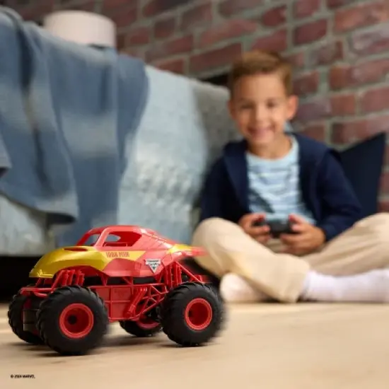 Monster Jam Marvel Iron Man RC Monster Truck image {5}