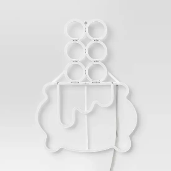 Brewing Cauldron Animated Faux Neon LED Novelty Sign with Purple and Green LEDs - Hyde and EEK! Boutique&trade; image {2}