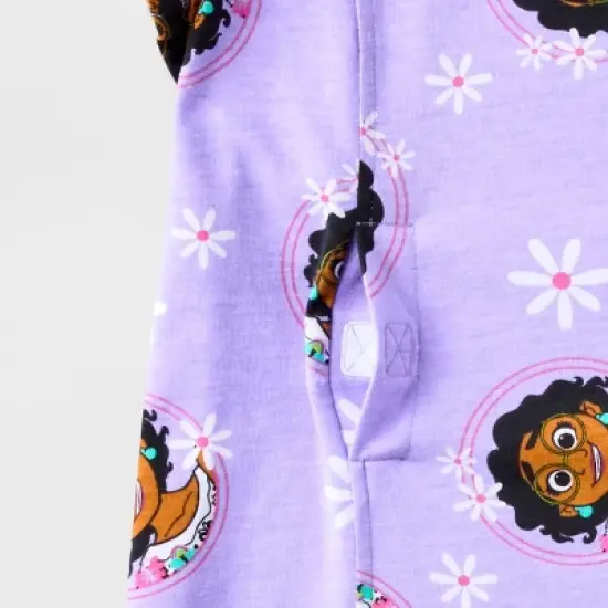 Girls' Disney Encanto Mirabel Adaptive Dress - Purple image {3}