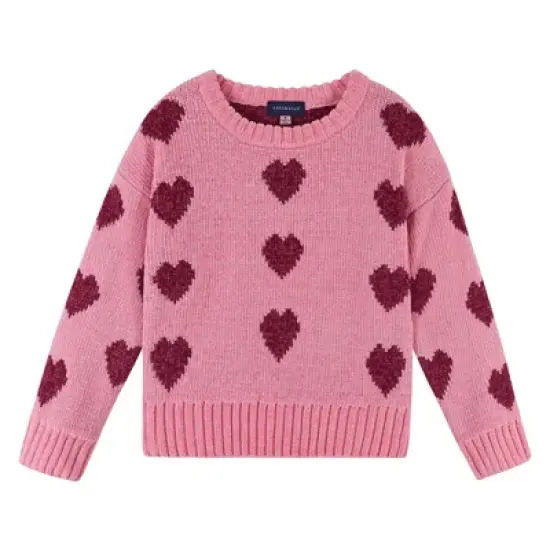 Andy & Evan  Toddler  Girls Hearts Sweater Set image {2}